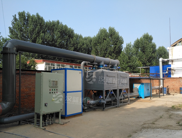 河北漢藍VOCs廢氣處理設備-活性炭吸附脫附+CO 河北漢藍VOCs廢氣處理設備-活性炭吸附脫附+CO