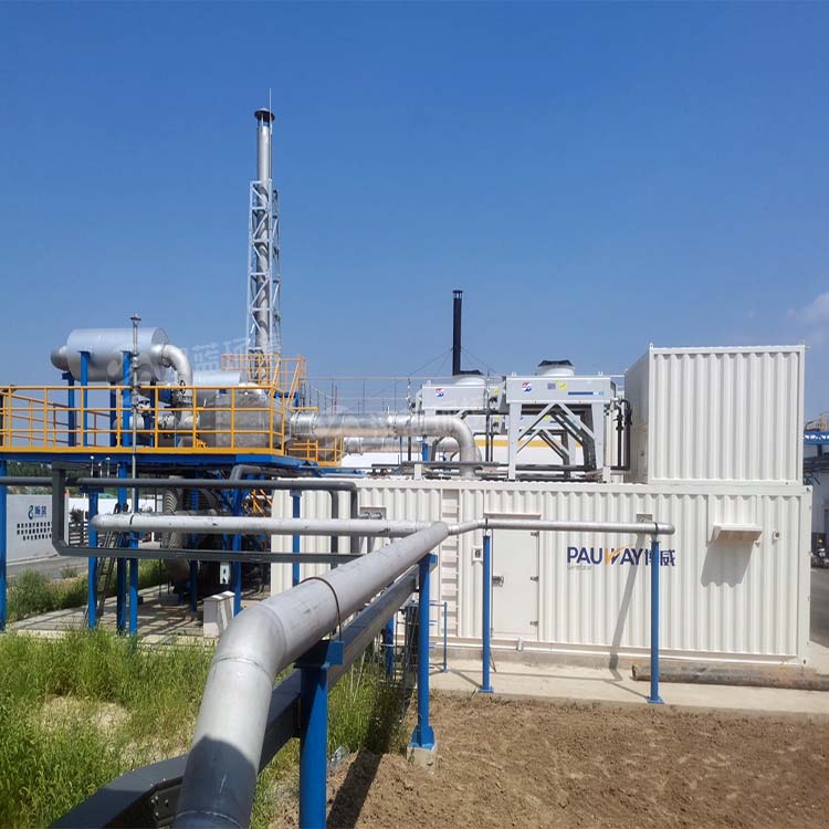 餐廚垃圾廢變寶 “綠色”發電需脫硝 ——萬純餐廚沼氣發電機組SCR脫硝系統在華北某產業園安裝運行 餐廚垃圾廢變寶 “綠色”發電需脫硝 ——萬純餐廚沼氣發電機組SCR脫硝系統在華北某產業園安裝運行