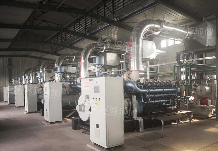 河北漢藍(lán)某煤層氣發(fā)電脫硝項(xiàng)目