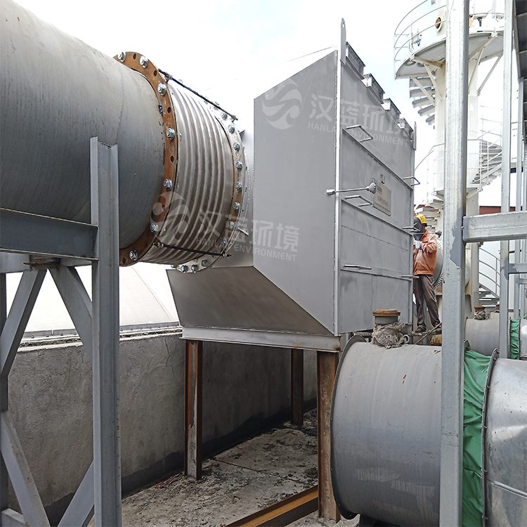 萬純熱解氣發電機組尾氣凈化工程 萬純熱解氣發電機組尾氣凈化工程