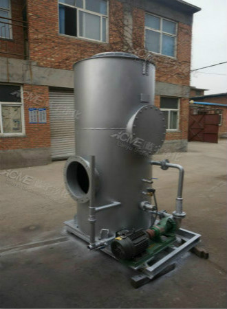 河北漢藍廢氣凈化設備在山東濟南某銀行運行